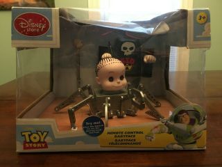 Rare Disney Store Pixar Toy Story Remote Control Babyface Figure