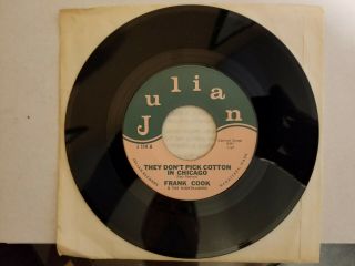 Rare Frank Cook And Night Raiders Nw Country 45 Julian 114