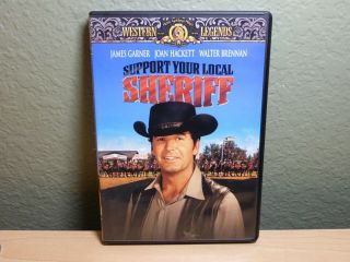 Support Your Local Sheriff (dvd,  2001,  Western Legends) James Garner Rare Oop