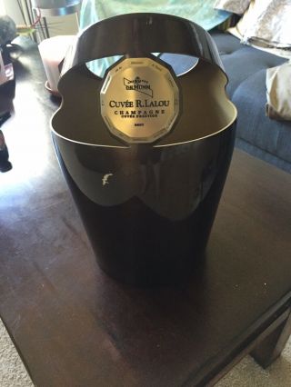 Rare Vintage Mumm CuvÉe Lalou Champagne Bucket Cooler Made In France