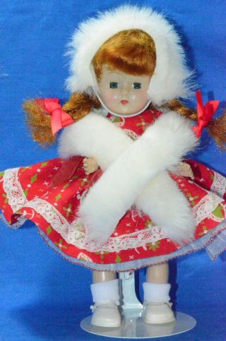 Vintage 8 " Cosmopolitan Ginger Doll " Christmas Ready " Slw Ml (ginny Competitor)