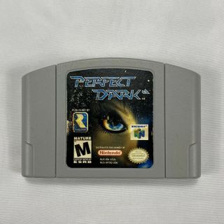 Perfect Dark N64 Nintendo 64 2000 Rareware Video Game Rare
