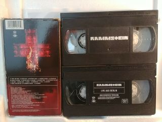 Rammstein - Live Aus Berlin - 1999 Promo VHS RARE 2