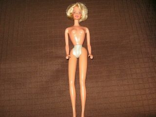 Vintage Barbie Doll 1966 China Short Blonde Hair Twist N Turn Tnt Bendable Legs