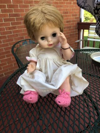 Adorable Vintage Vinyl & Plastic Baby Boo Baby Doll,  Deluxe Reading Corp. ,  1965