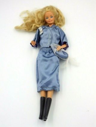 Rare PoupÉe Barbie Vintage Mattel 1966 Taiwan Figurine Ancienne Robe Sac.