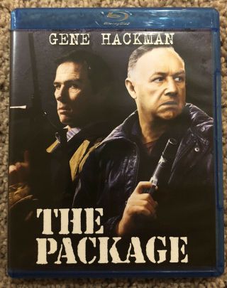 The Package (blu - Ray,  2014) - Gene Hackman,  Tommy Lee Jones - Very Rare Oop