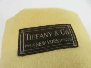 Large Tiffany & Co Anti Tarnish Cloth Hollowware Storage Bag Pouch 11 X 10.  5