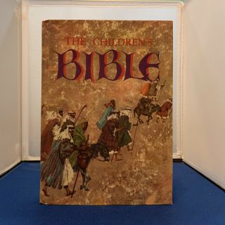 The Childrens Bible Book Vintage Golden Press 1965 Hardcover Illustrated Stories