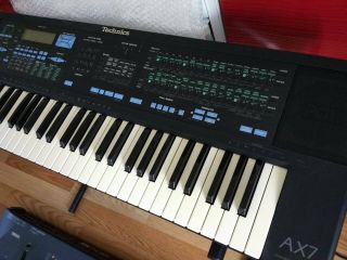 TECHNICS SX - AX7 Synthesizer Keyboard Interactive rare Japan 3