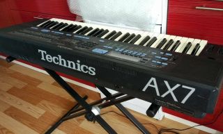 TECHNICS SX - AX7 Synthesizer Keyboard Interactive rare Japan 5