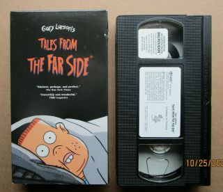 Tales From The Far Side Gary Larson Vhs Rare