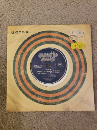 Queens Of The Stone Age - How To Handle A Rope / Avon (7 " Single) Rekords Rare
