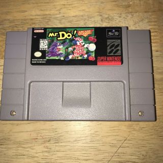 Mr.  Do - Snes 1996 Nintendo - Rare Game Cart