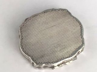 Antique/Vintage Silver Pill or Snuff Box,  Marked 800,  Possibly 1920/50’s 2