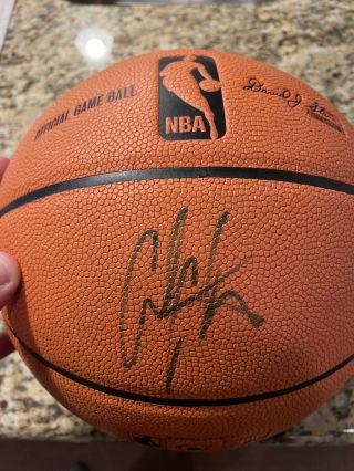Carmelo Anthony Signed Basketball Psa/dna Certified Autograph Rare Auto