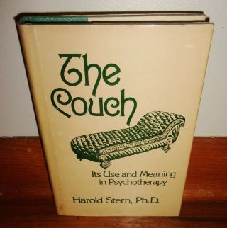 The Couch - Its Use & Meaning In Psychotherapy - Harold Stern - Rare Hc W/dj