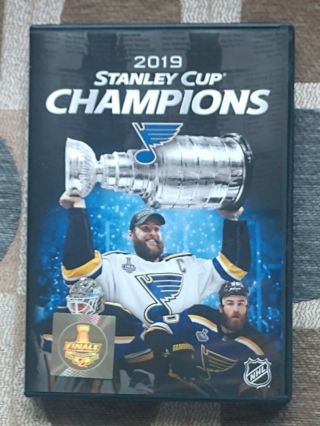 Nhl 2019 Stanley Cup Champions Dvd St.  Louis Blues Like Hard To Find Rare