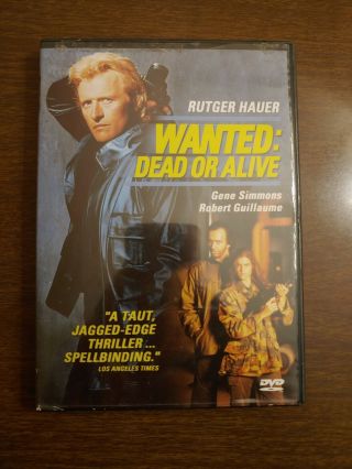 Wanted Dead Or Alive (dvd,  2001) Rare Oop