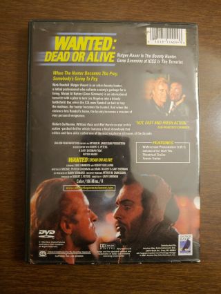 Wanted Dead or Alive (DVD,  2001) rare oop 2
