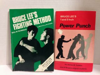 Bruce Lee 1 & 3 Inch Secret Punch Book Jeet Kune Do Rare James Demile & Bonus