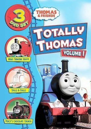 Thomas Friends - Totally Thomas - Vol.  1 Rare Kids Dvd 3 - Disc Box Set Complete