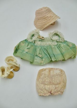 Vintage Dimity Outfit For Ginny Or Similar Dolls