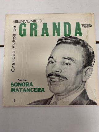 Latin Lp Bienvenido Granda Con La Sonora Matancera (rare) Trlp 5093 Shrink Wrap