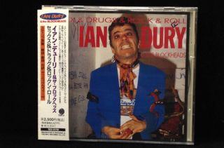 Ian Dury & The Blockheads - Sex & Drugs & Rock & Roll - Techiku 25790 - Japan Cd Rare