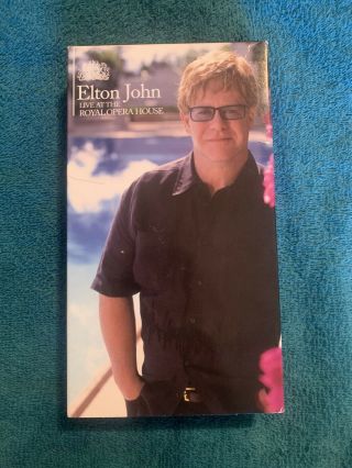 Elton John Live At The Royal Opera House Vhs Extremely Rare Live Concert Oop