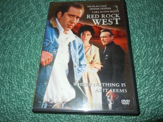 Red Rock West 1992 Dvd Cage Hopper Boyle Htf Oop Rare Action Drama