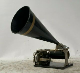 Columbia model Q Cylinder phonograph RARE 4