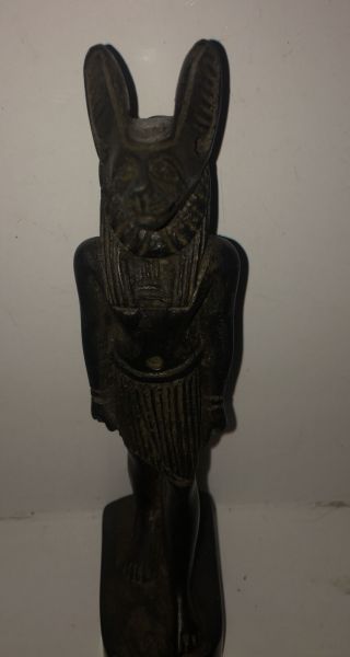 Antique Anubis Ancient Egyptian God Of The Afterlife Figurine