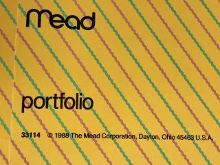 Rare 1988 Shades Trapper Keeper Mead Portfolio Folder 1980’s EUC 3