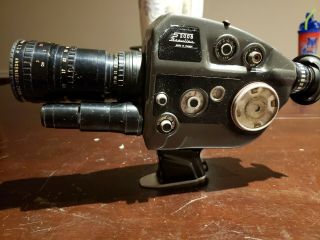 Beaulieu S2008 Super8mm Camera With P.  Angenieux 8 - 64mm 1.  9 Lens Rare Make Of