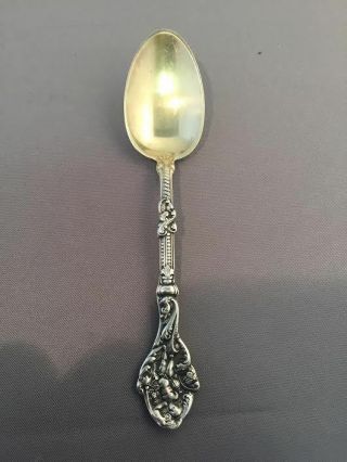 Demitasse Spoon (4 1/ In) In Versailles By Gorham,  1888 Sterling Silver