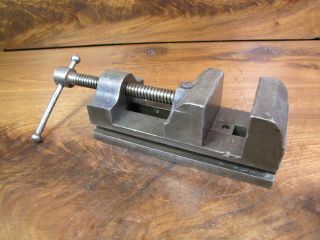 Rare Vtg Stanley No.  537 Machinist Mill / Drill Press Vise.  2.  5 " Wide 3”opening