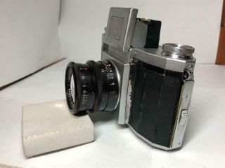 RARE black Carl Zeiss Jena Biotar 17 blades RED T 1:2 F=58 MM SLR lens M42 with 5