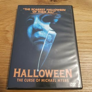Halloween 6: The Curse Of Michael Myers (dvd) Rare,  Oop