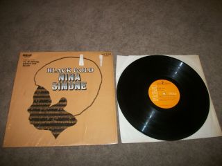 Nina Simone Black Gold Rca Stereo 1970 Rare Jazz Vocal Lp - Ex Vinyl In Shrink