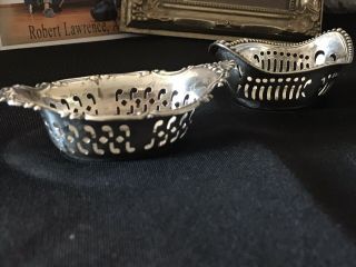 Two (2) Vintage Sterling Silver Gorham Nut / Candy Dishes -