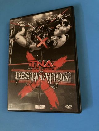 Tna Wrestling Destination X 2010 Dvd Rare Oop Wwe Aew Nxt Impact Roh Nwa Mlw Gcw