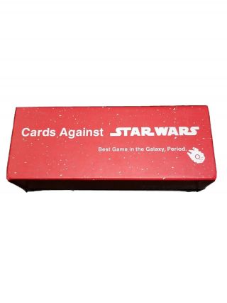 Cards Against Star Wars Best Game In The Galaxy Period - Rare Red Box Edition