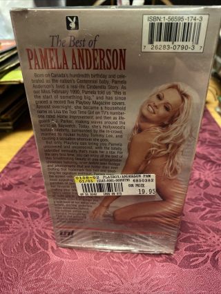 Playboy The Best of Pamela Anderson VHS 1995 Baywatch Centerfold Rare 2