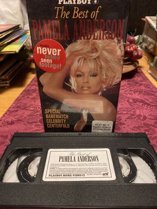 Playboy The Best of Pamela Anderson VHS 1995 Baywatch Centerfold Rare 3