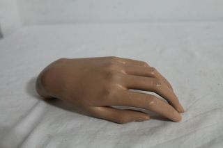 Vintage Mannequin Female Left Hand with bent fingers 2