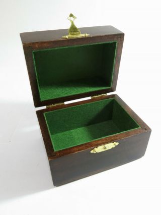 Restored Antique Presentation/jewelry/storage Box — Restored And Refinished