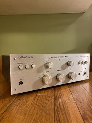 Vintage Marantz Model 1030 Stereo Integrated Amplifier - Rare &