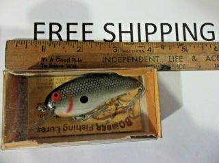 Vintage Boxed Bomber Flat A Discontinued Crankbait Tackle Box Find Fishing Lure