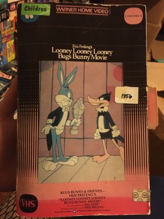 Looney Looney Looney Bugs Bunny Movie Vhs Friz Freleng Big Box Warner Rare